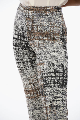 Stretchy LEO Pants with Abstract Pattern