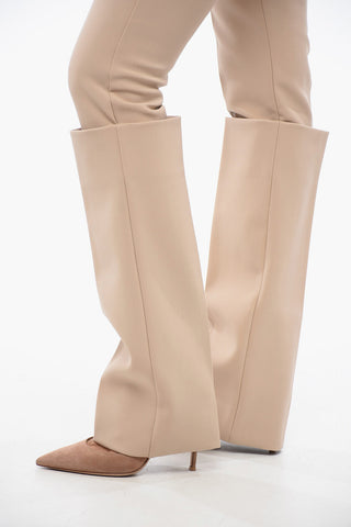 스트레치 울 팬츠 HOLIDAY 턴업 디테일