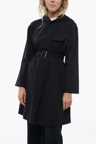 EMPORIO Tec Fabbric Trench with Belt
