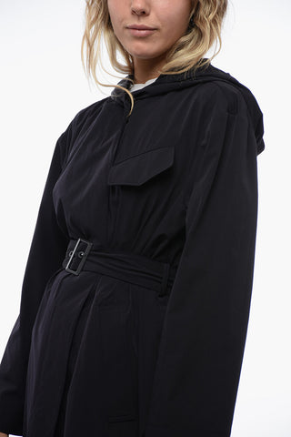 EMPORIO Tec Fabbric Trench with Belt