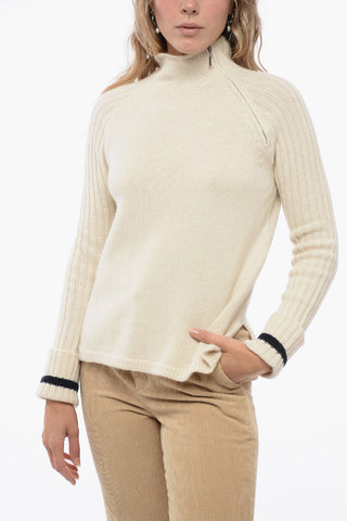 EMPORIO ICON Maglia a Collo Alto in Misto Cashmere