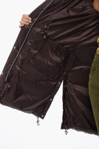 Piumino Tarpuntato Slim Fit con Cappuccio