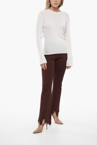 Top a Maniche Lunghe COSTANZO in Lana Stretch