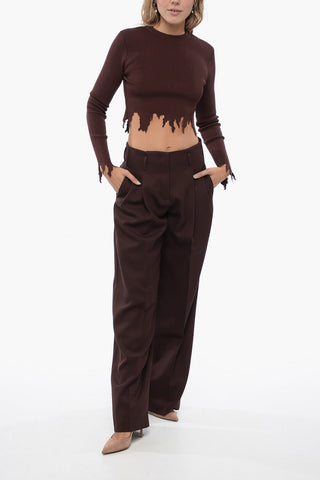 Top a Coste con Dettaglio Laser-Cut