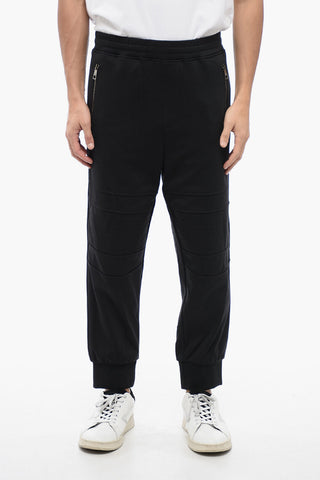 Cotton-Blend Biker Joggers MODERNIST with Zip Pockets