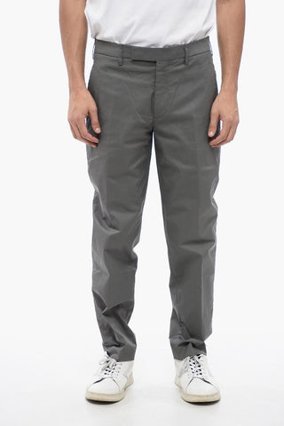 Cotton Blend Slim Fit Chinos Pants