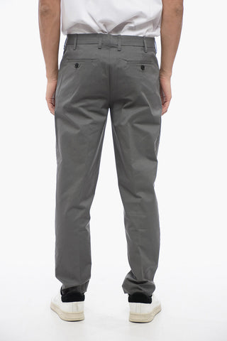 Cotton Blend Slim Fit Chinos Pants