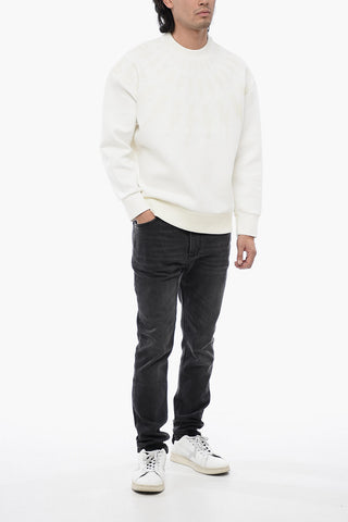 Felpa Easy Fit FAIRISLE THUNDERBOLT in Neoprene di Cotone