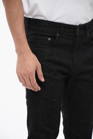 Skinny Fit Denims with Coated Cotton Cuffs 15cm