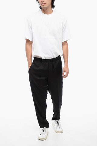 Viscose Blend Pants REM with Elastic Waist