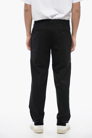 Regular Rise METAL HEM Wool Blend Pants