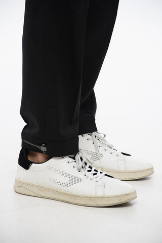 Regular Rise METAL HEM Wool Blend Pants