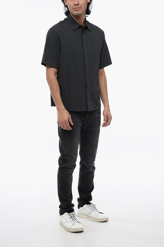 Wrinkled Cotton MILITARY MINIMAL Shirt
