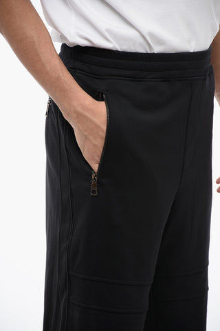 Cotton-Blend Biker Joggers MODERNIST with Zip Pockets