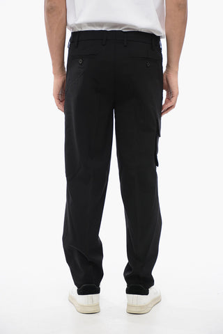 Virgin Wool Blend NATE Cargo Pants