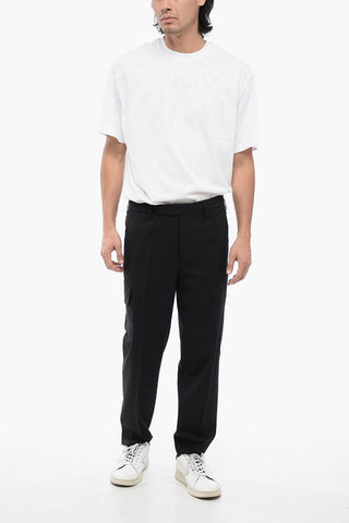Virgin Wool Blend NATE Cargo Pants