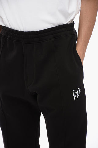 Joggers Loose-Fit DOUBLE BOLT con Logo Ricamato