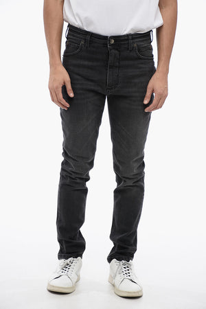 Stone-Washed Denim Skinny Fit Jeans NICK 14cm
