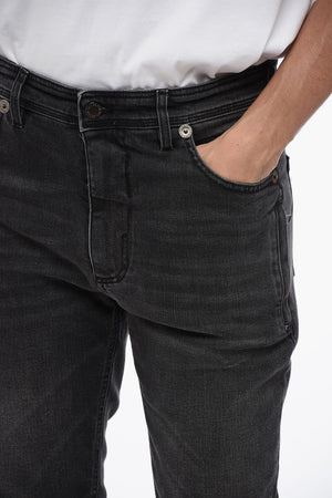 Stone-Washed Denim Skinny Fit Jeans NICK 14cm