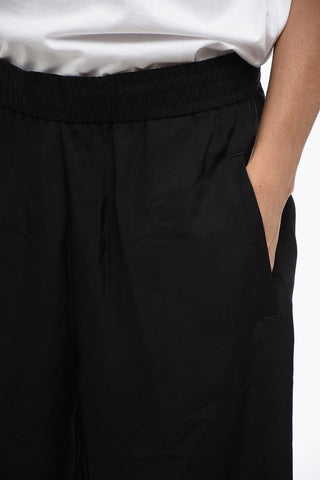 Shorts JORDAN in Misto Viscosa con Elastico in Vita