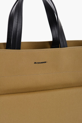 Borsa Shopping in Tela con Tasca Esterna