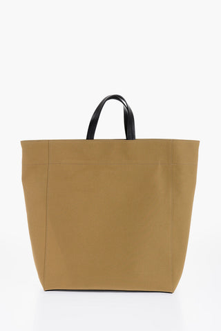 Borsa Shopping in Tela con Tasca Esterna