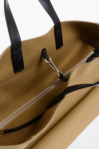 Borsa Shopping in Tela con Tasca Esterna