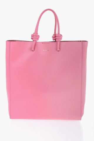 Borsa a Mano in Pelle con Tracolla Rimovibile