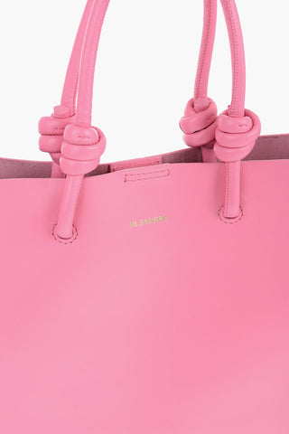 Borsa a Mano in Pelle con Tracolla Rimovibile