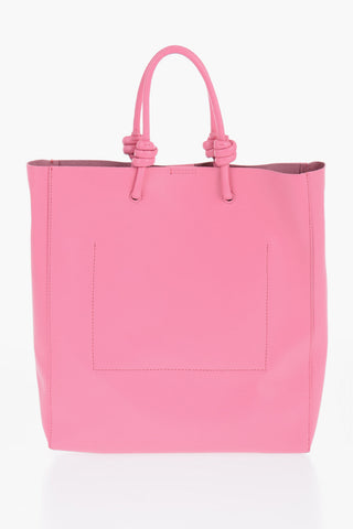 Borsa a Mano in Pelle con Tracolla Rimovibile