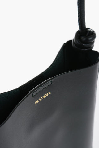 Leather GIRO Crossbody Bag with Adjustable Shoulder Strap