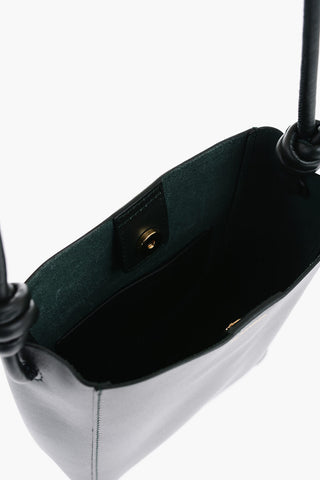Leather GIRO Crossbody Bag with Adjustable Shoulder Strap