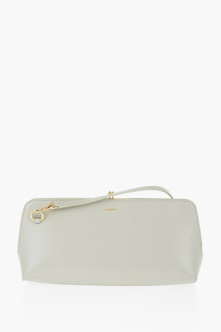 Borsa a Mano in Pelle con Chiusura a Scatto