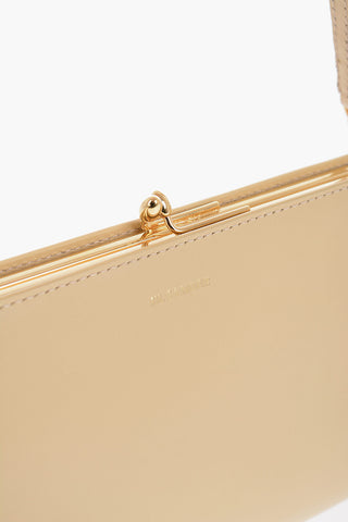 Leather Handbag with Removable Shoulder Strap
