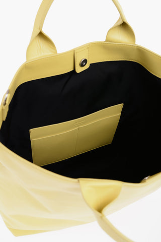 Leather Tote Bag with Removable Shoulder Strap