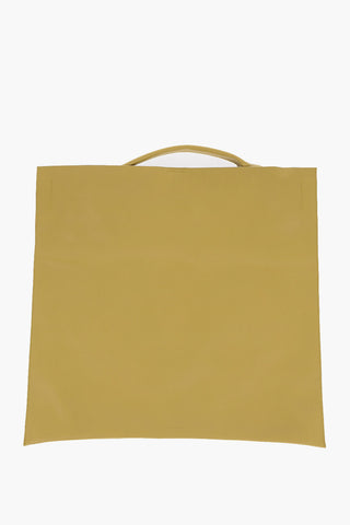Leather Shopping Bag with Inner Pocket