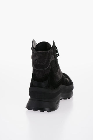 Stivaletti Trek in Suede con Suola Vibram