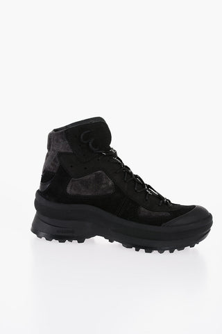 Stivaletti Trek in Suede con Suola Vibram