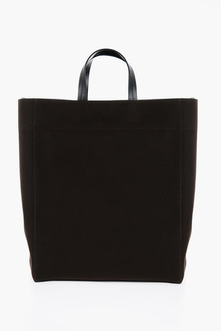 Canvas UTILITY Shopping Bag with Maxi Front Pocket