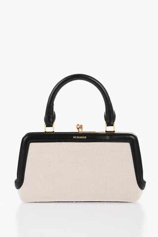 Borsa Mini in Tela con Tracolla Rimovibile