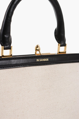 Borsa Mini in Tela con Tracolla Rimovibile