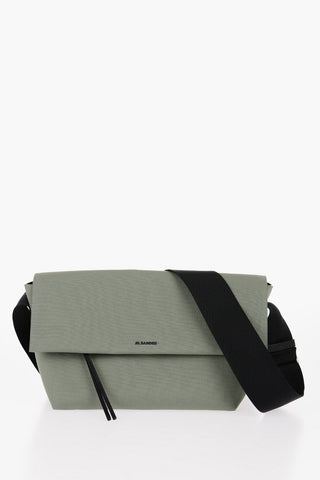 Utility Crossbody Bag with Snap Closure