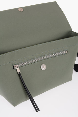 Utility Crossbody Bag with Snap Closure