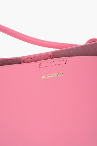 Leather Crossbody Bag with Knot Detail