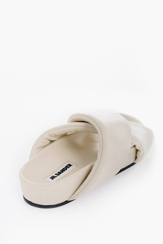 Sandali in Pelle con Design Criss Cross