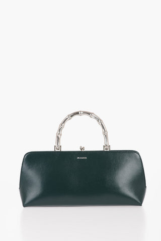 Borsa a Mano in Pelle con Chiusura a Scatto