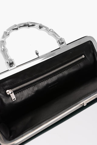 Borsa a Mano in Pelle con Chiusura a Scatto
