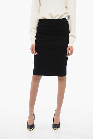 Wool Pencil Skirt
