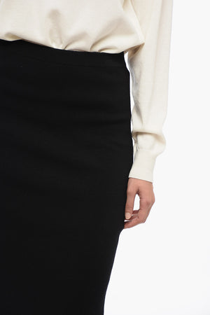 Wool Pencil Skirt