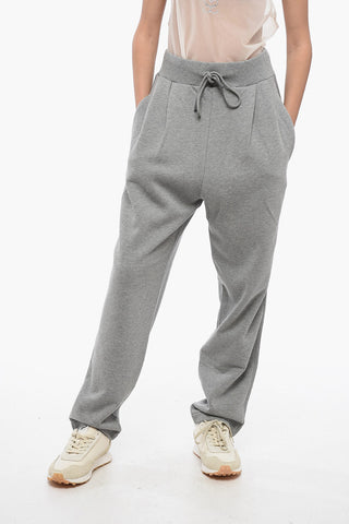 Joggers Felpati con Profili Shimmer